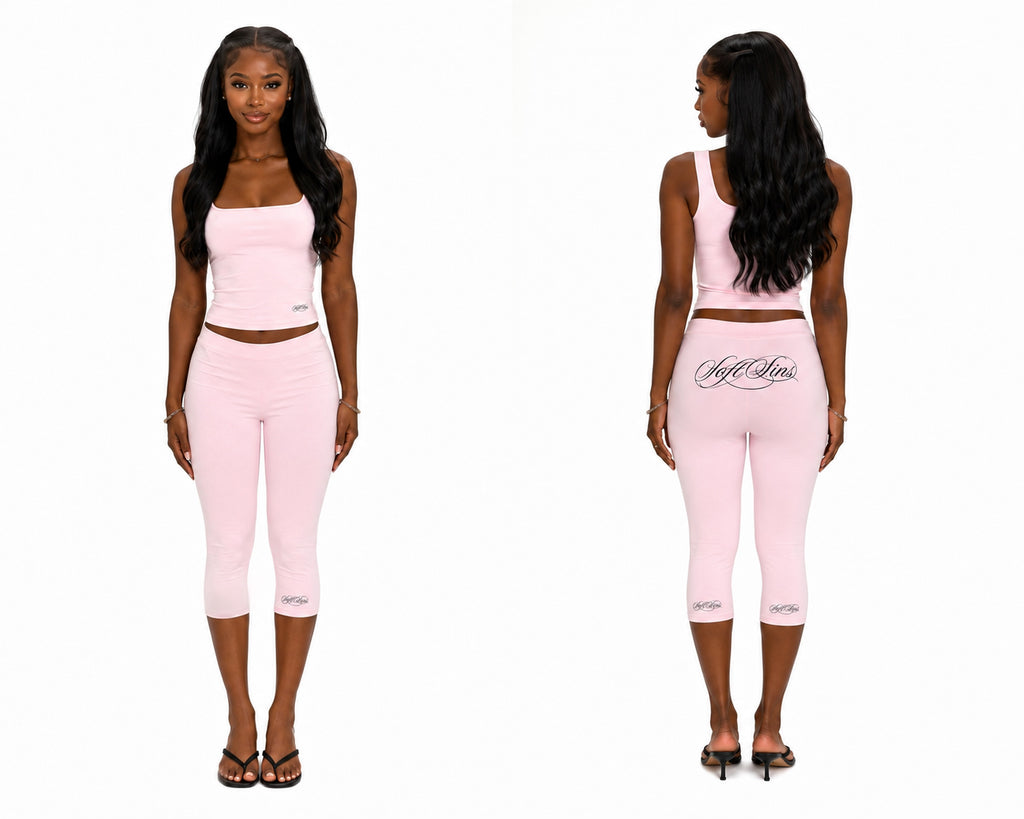 Ballet Pink | Signature Capri Set