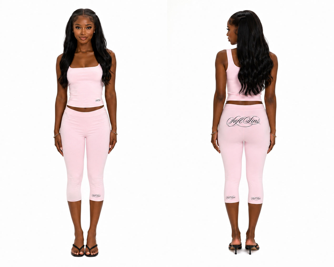 Ballet Pink | Signature Capri Set