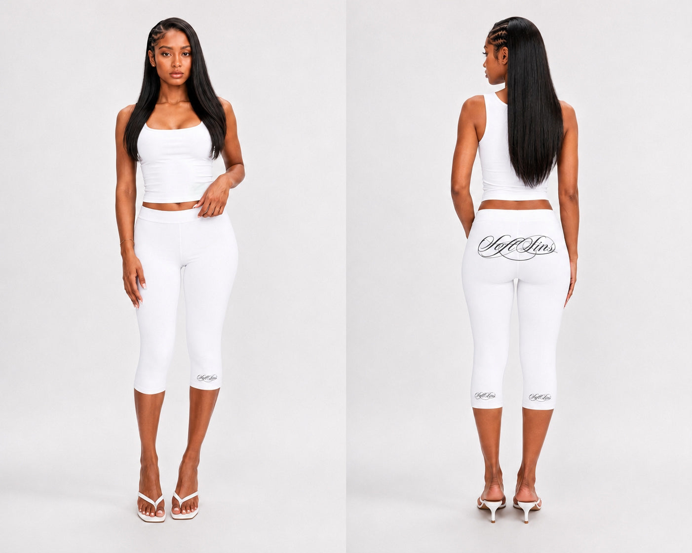 White Lie | Signature Capri Set